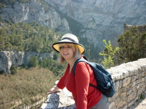In the ruined 11th century fortress above Fontaine de Vaucluse, France
